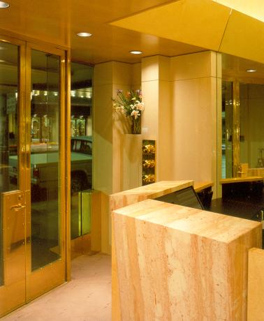 Image within entry lobby space