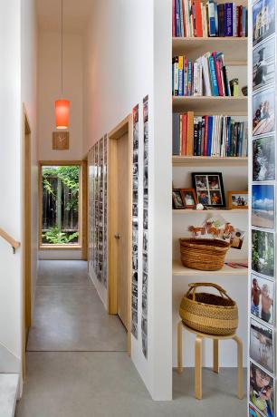 Second floor stair hall