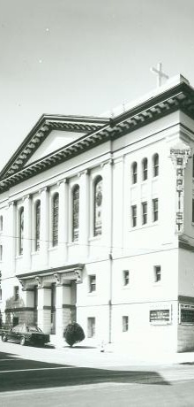Exterior image of First Baptist Church