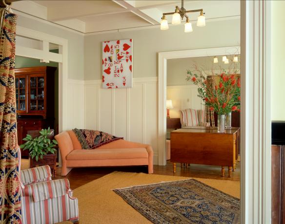 After image of living space