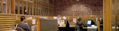 Photo of completed interior office space